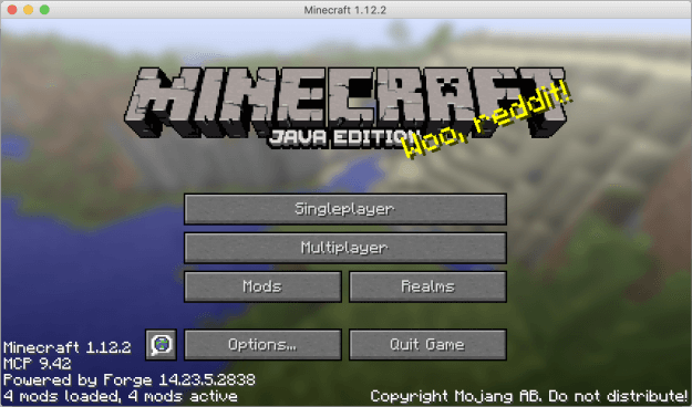 install minecraft forge for mac